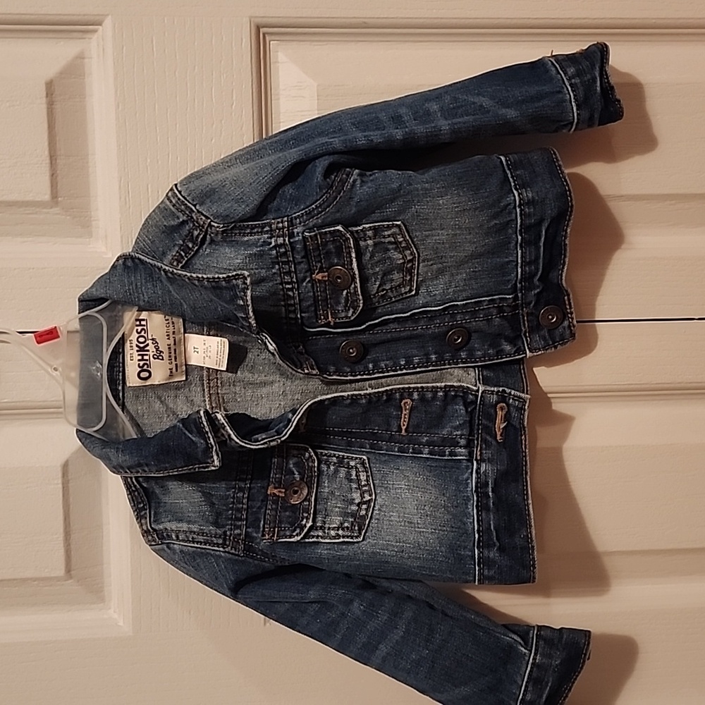 2/15$ OshKosh B'gosh Classic Denim Jacket - Dark Blue